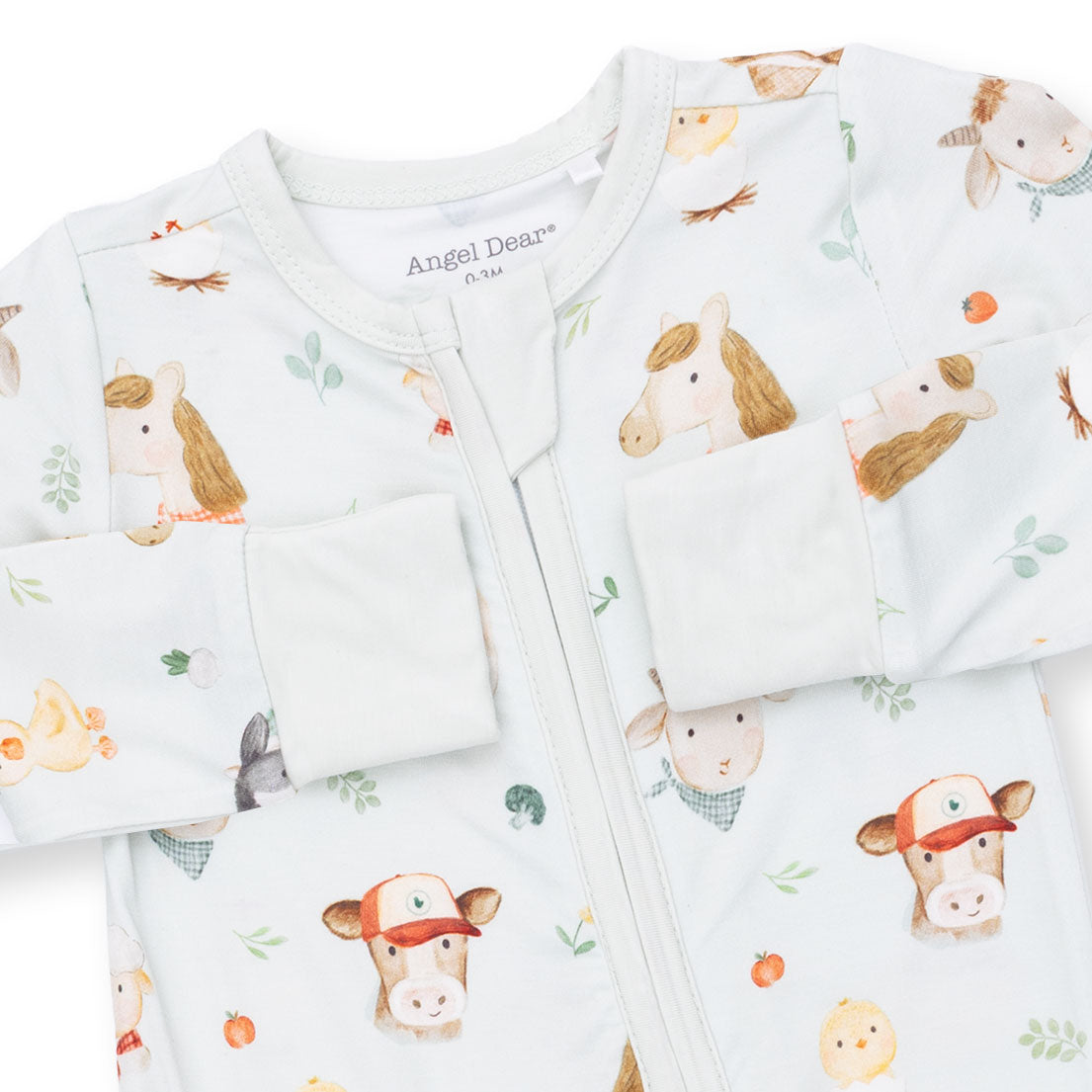Baby Farm Faces - Convertible Romper