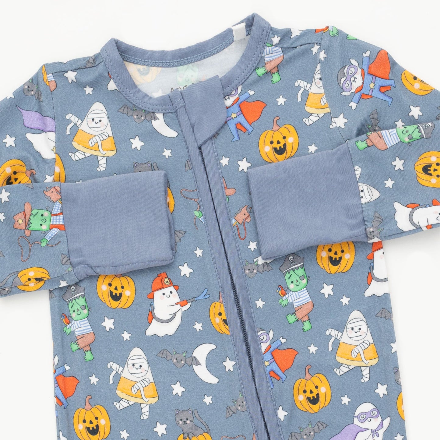 Halloween Monster Dress Up Blue - Convertible Romper