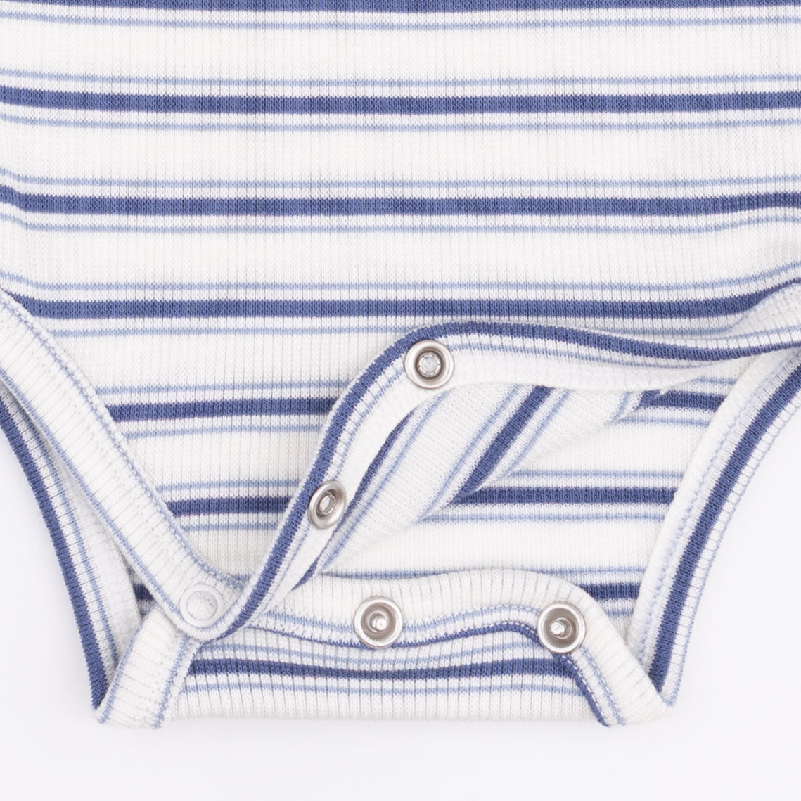 Vintage Stripe Blue - Long Sleeve Bodysuit