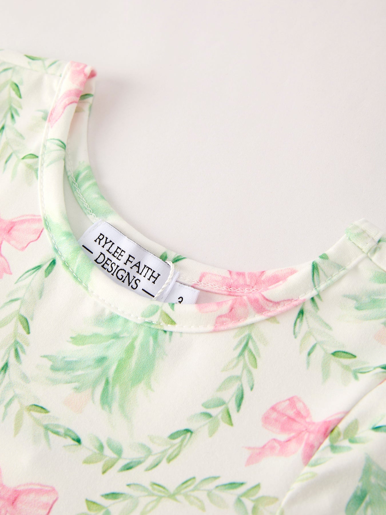PREORDER Festive Christmas Tree & Wreath Girls Dress