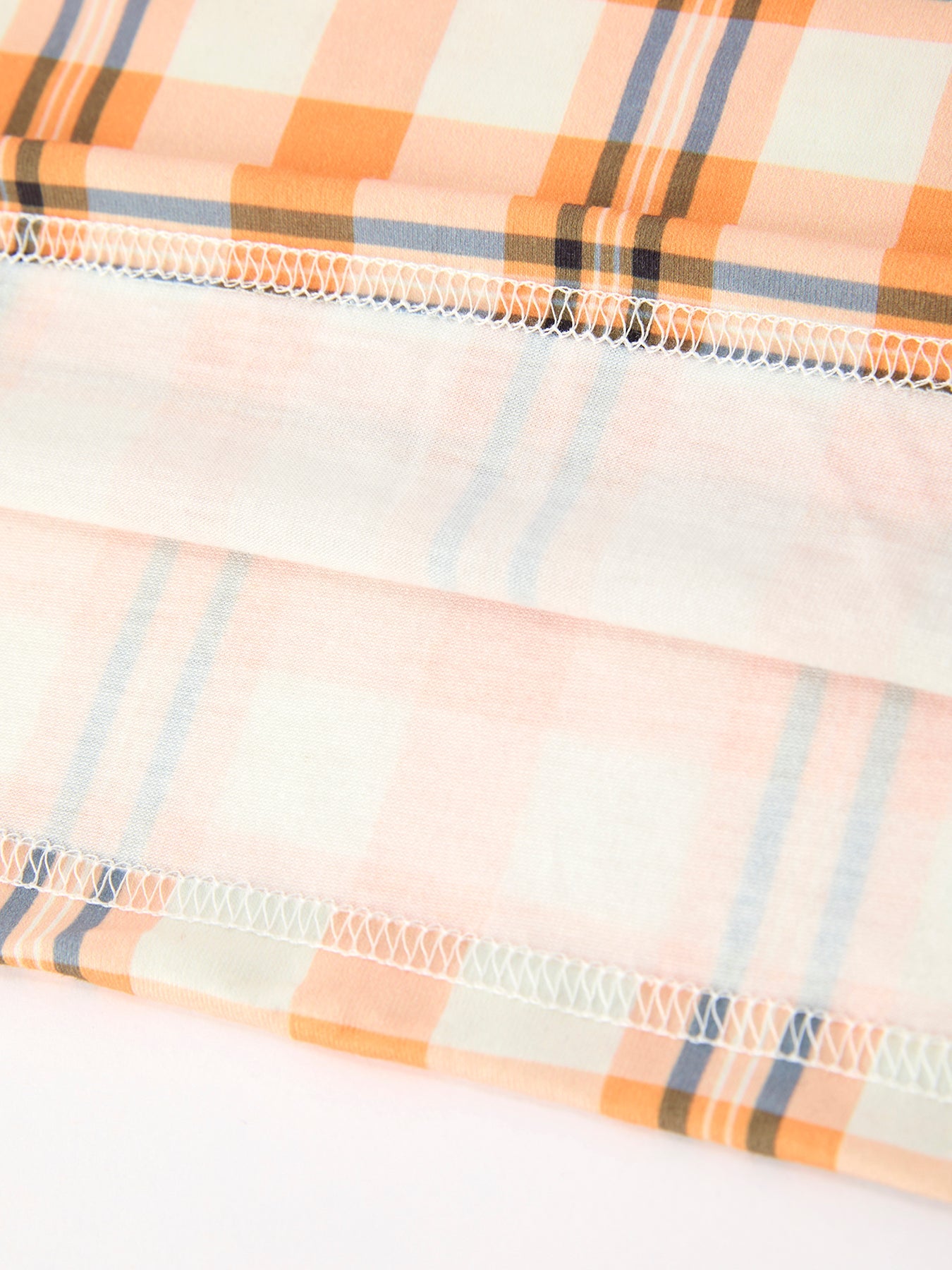 Halloween Plaid Smocked Girls Dress
