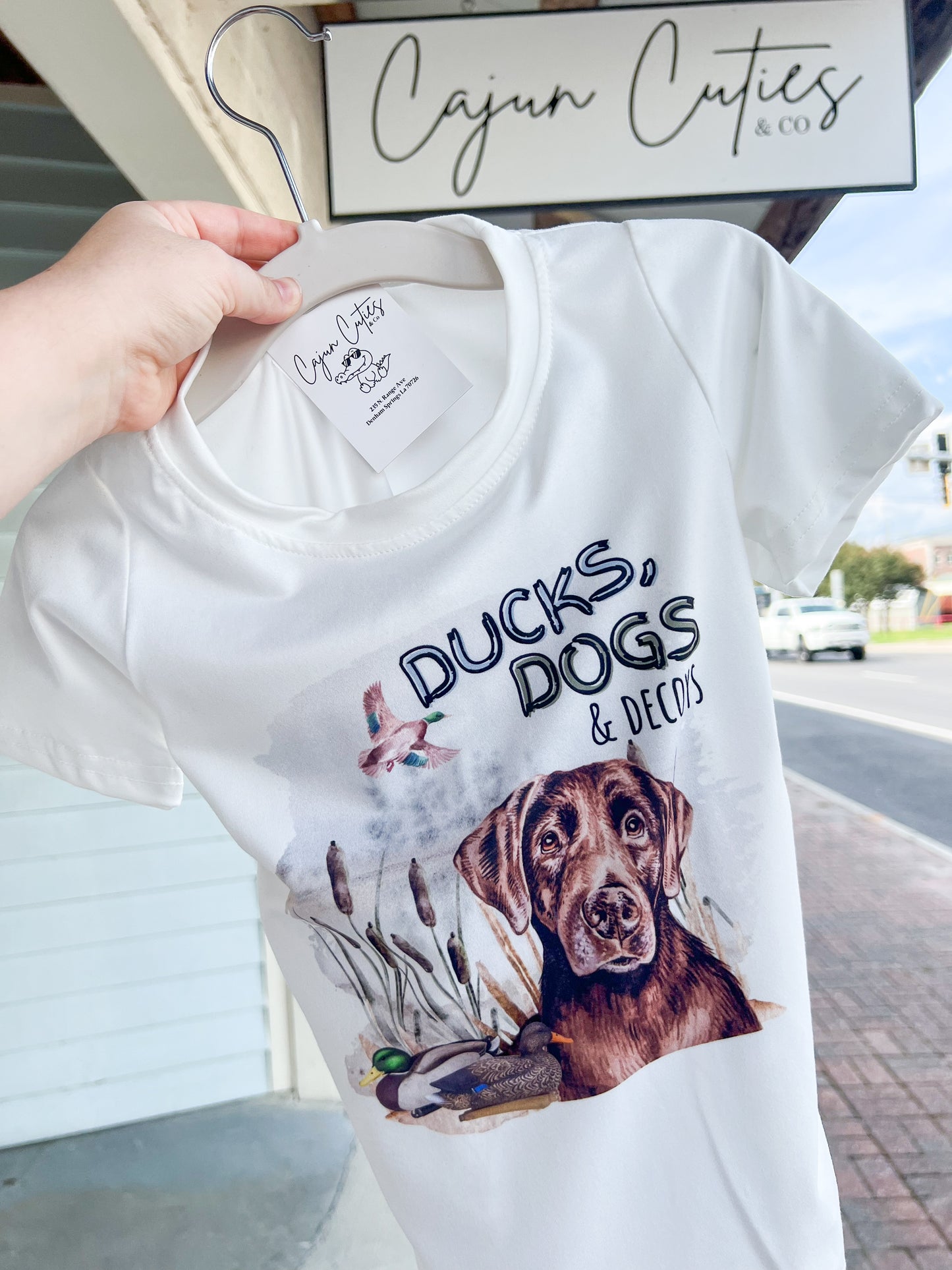 Ducks Dogs and Decoys Kids Boy Hunting Clothes - Cajun Cuties & Co