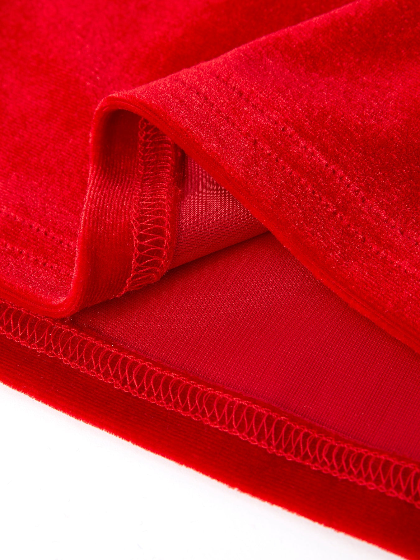 Christmas Red Velvet Girls Dress