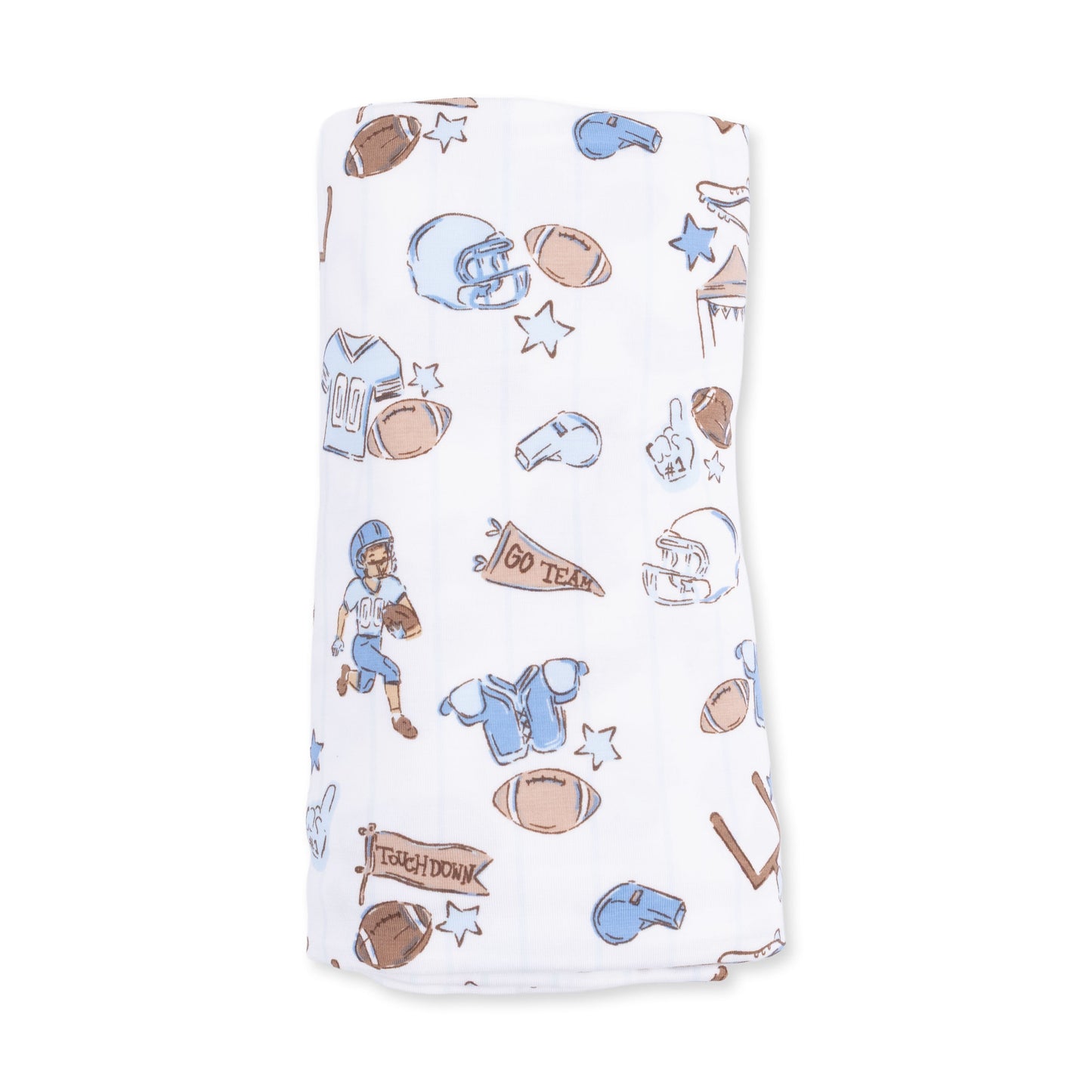Football Nursery - Swaddle Blanket