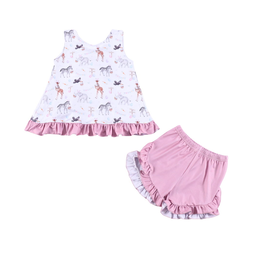 Wild & Whimsey Easter Short Set