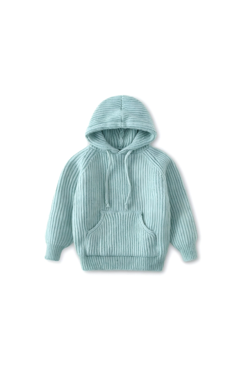 Green hoodie sweater
