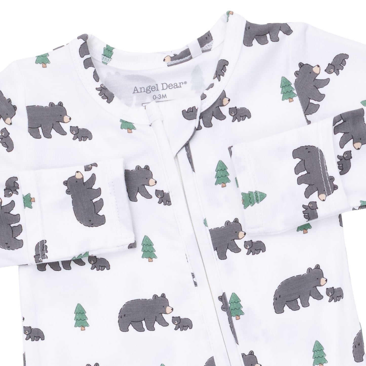 Black Bears - 2 Way Zipper Footie