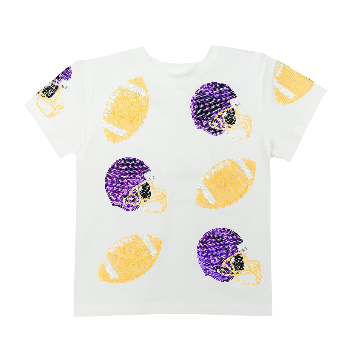 Women's Football Fever - Purple and Gold