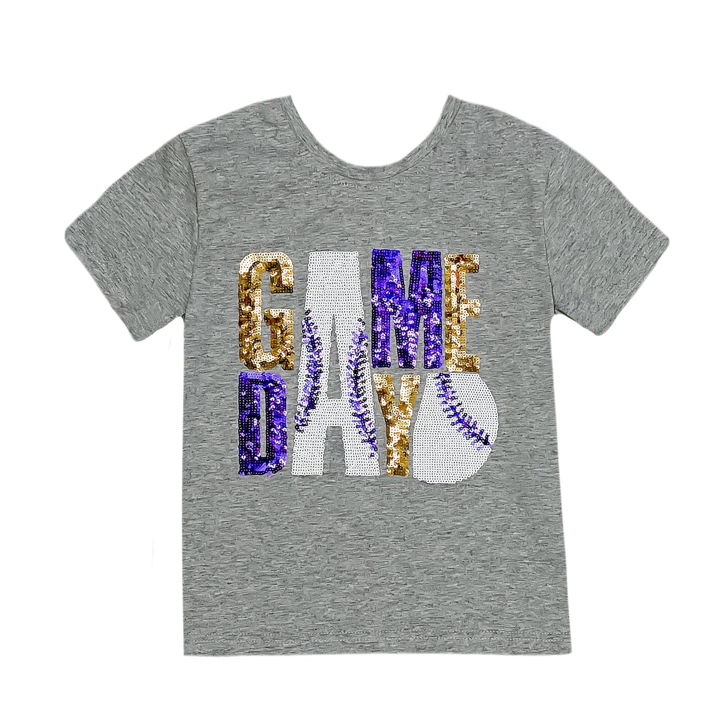 Gameday Purple and Gold Shirt