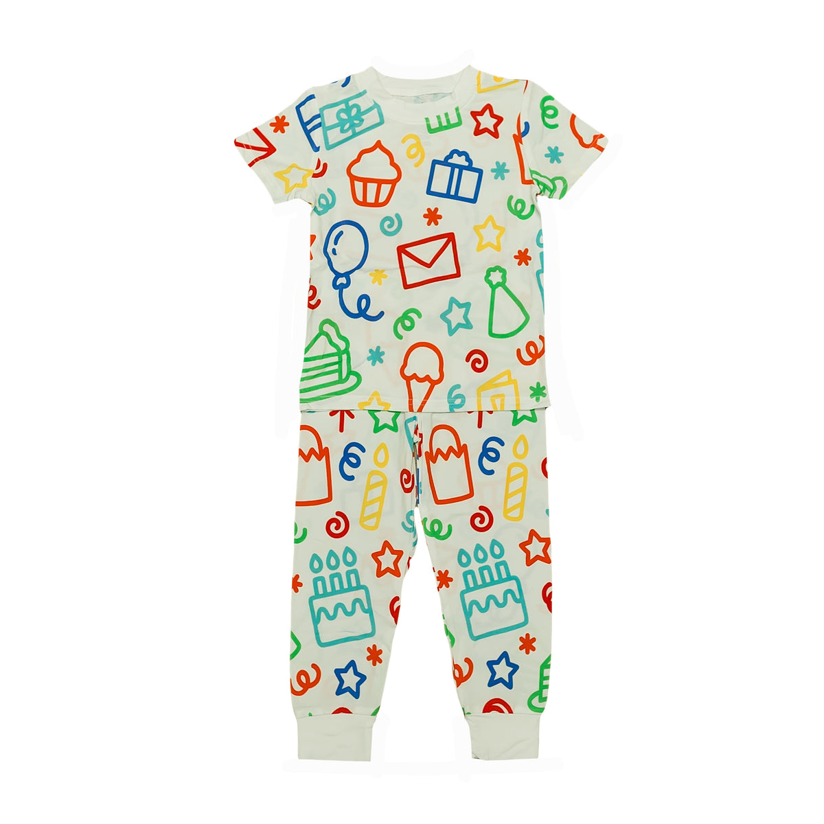 Birthday Icons Bamboo Pajamas