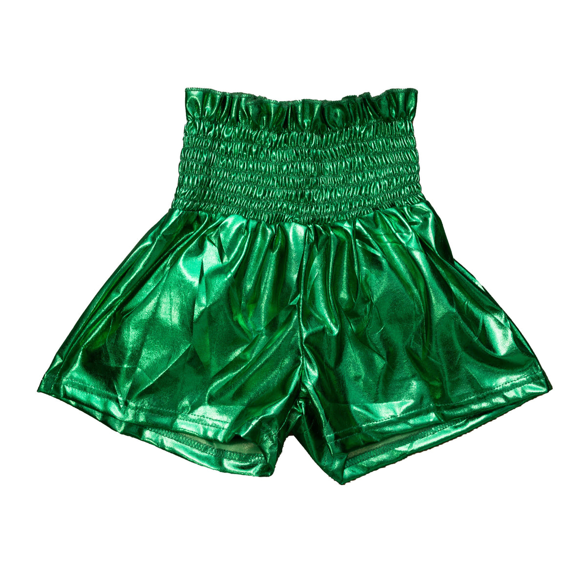 Kids' Metallic Swing Shorts - Green