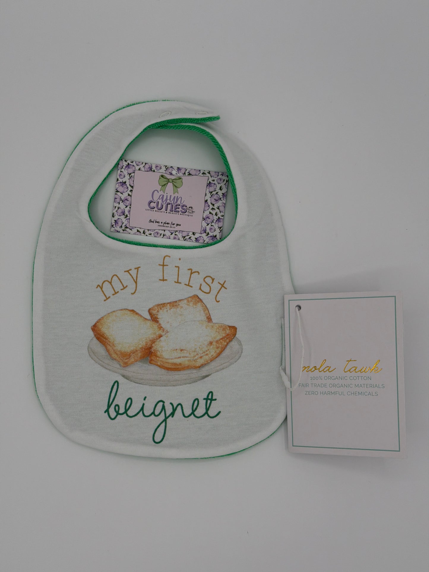 My First Beignet Bib