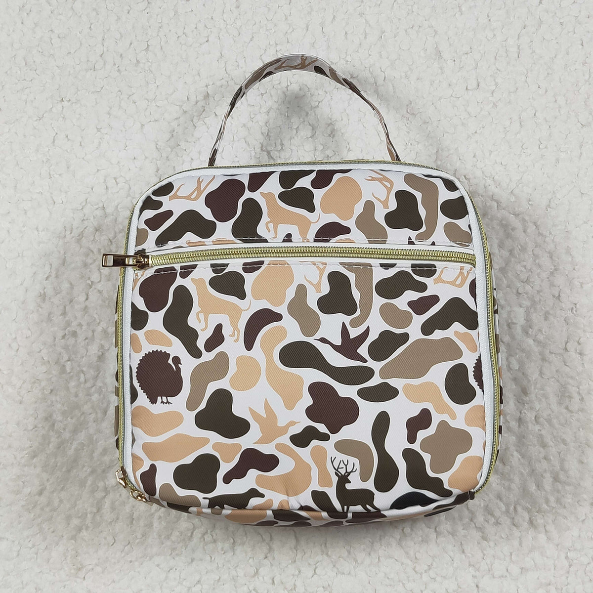 Sibling Kids Adult Deer Camouflage Backpacks Bags Duffles Baskets