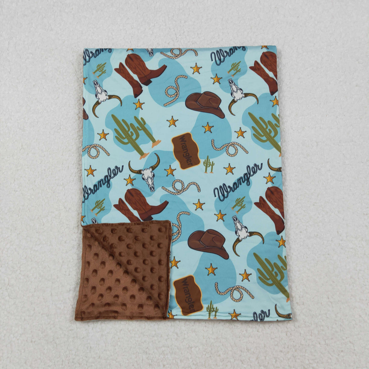 Sibling Baby Kids Western Blankets