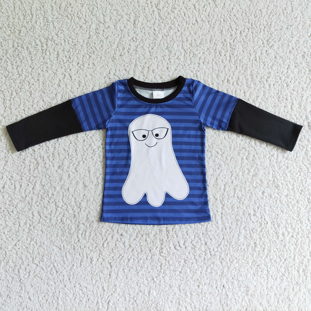 Sibling Baby Boys Girls Ghosts Pumpkins Halloween Tee Shirts Top