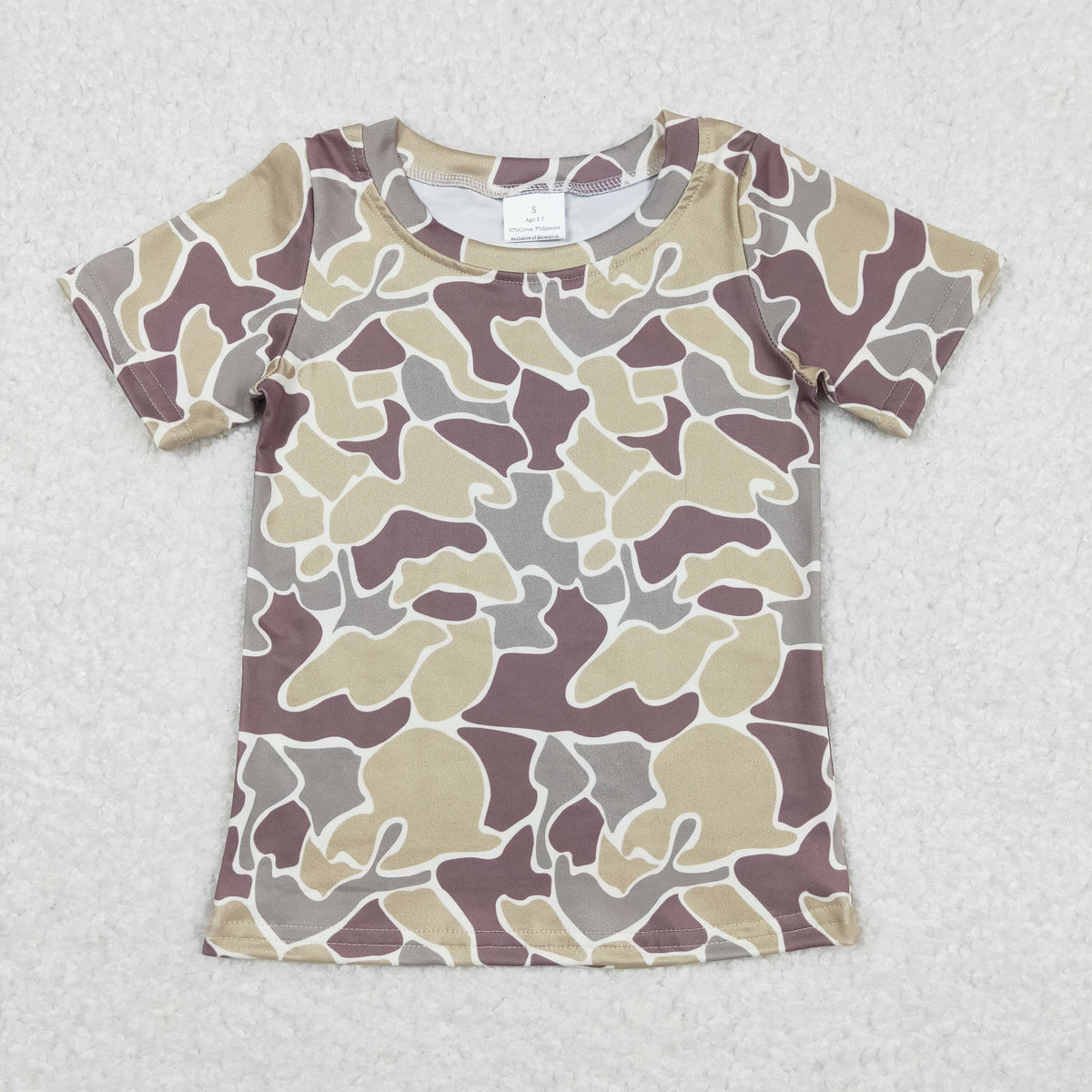 BT0622 baby boy clothes camouflage boy summer tshirt