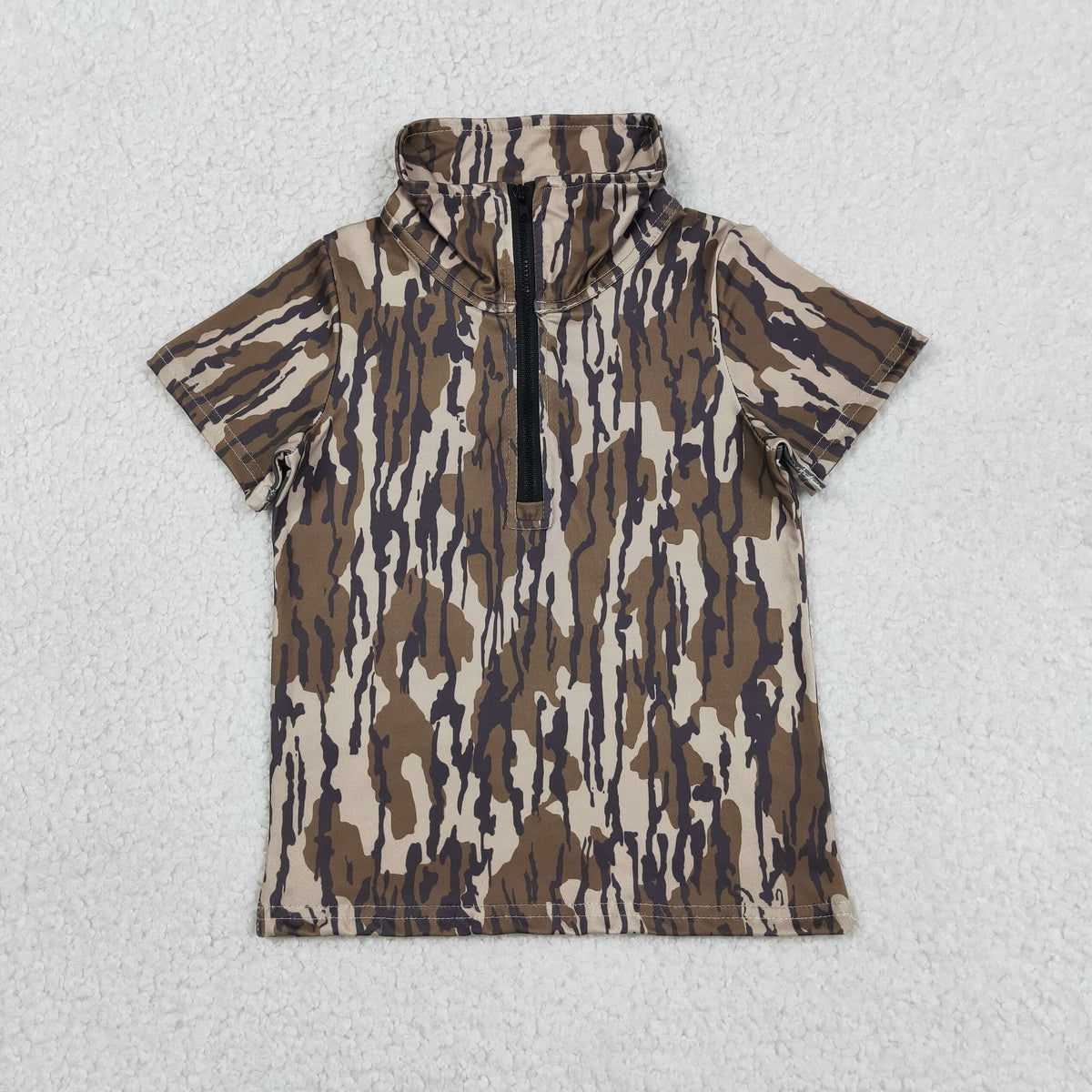 Sibling Baby Girls Southern Camo Zip Pullovers Tops