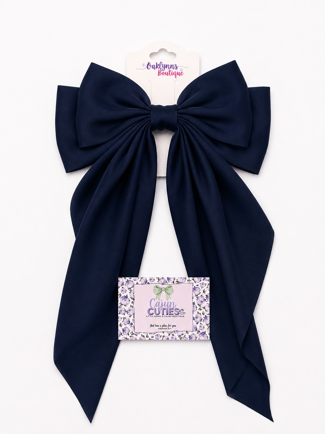 Boutique Hair Bow Baby Blue