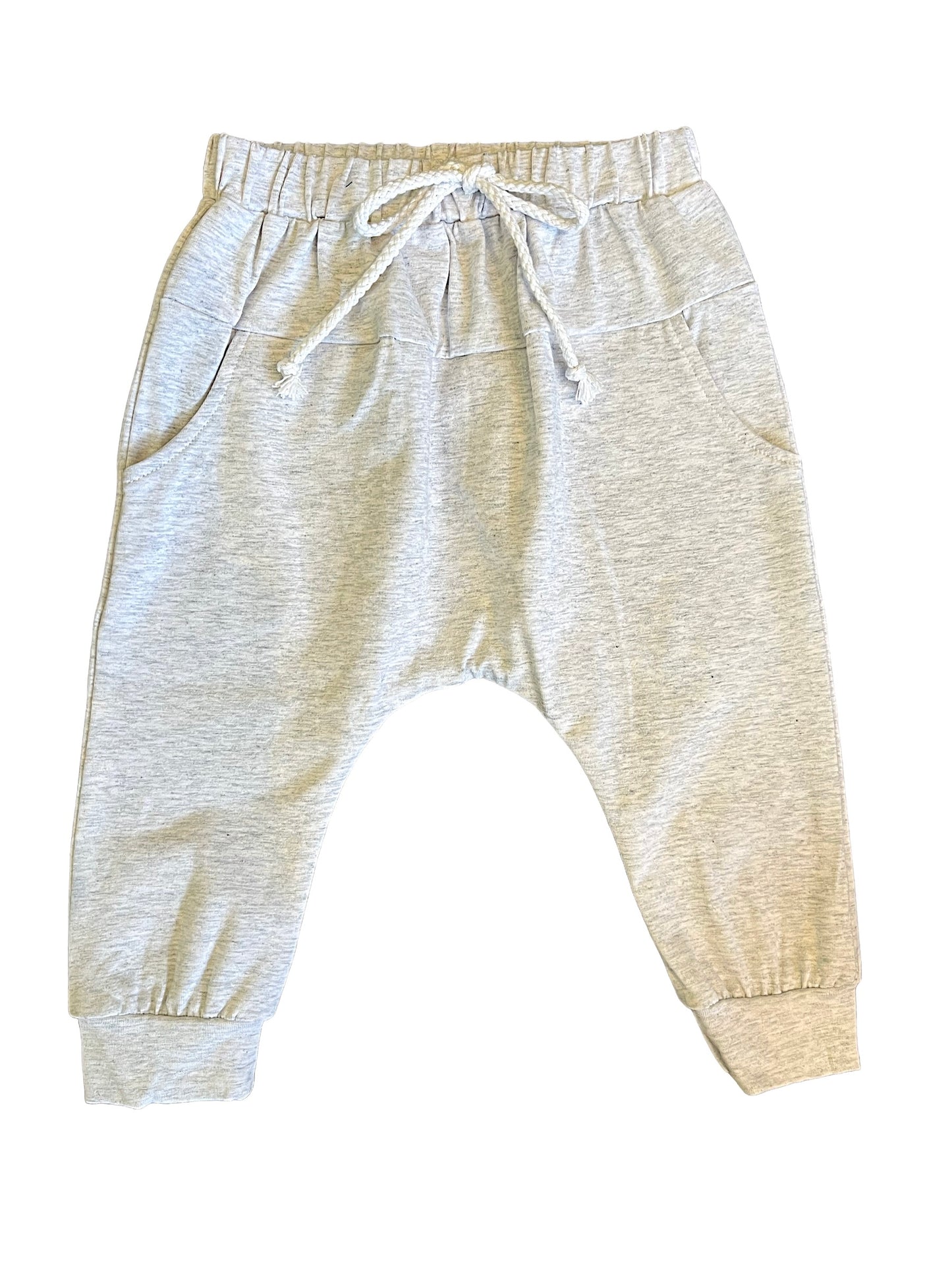 Light Gray Joggers Toddlers - Cajun Cuties & Co