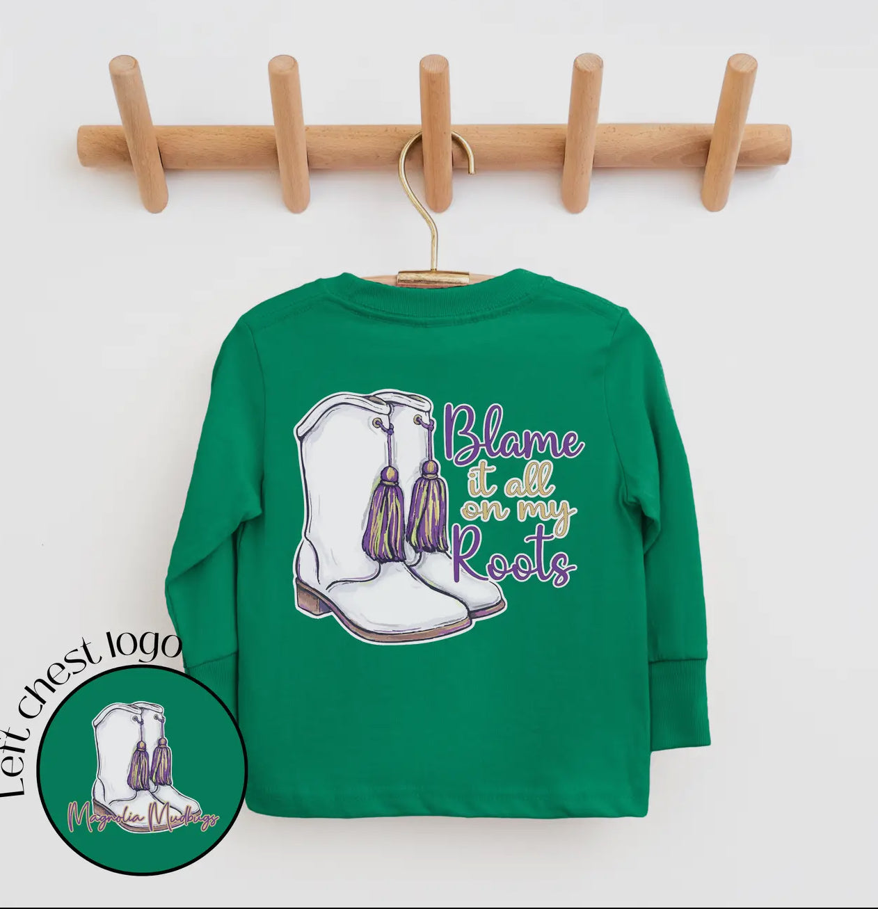 Blame it on my roots Mardi Gras