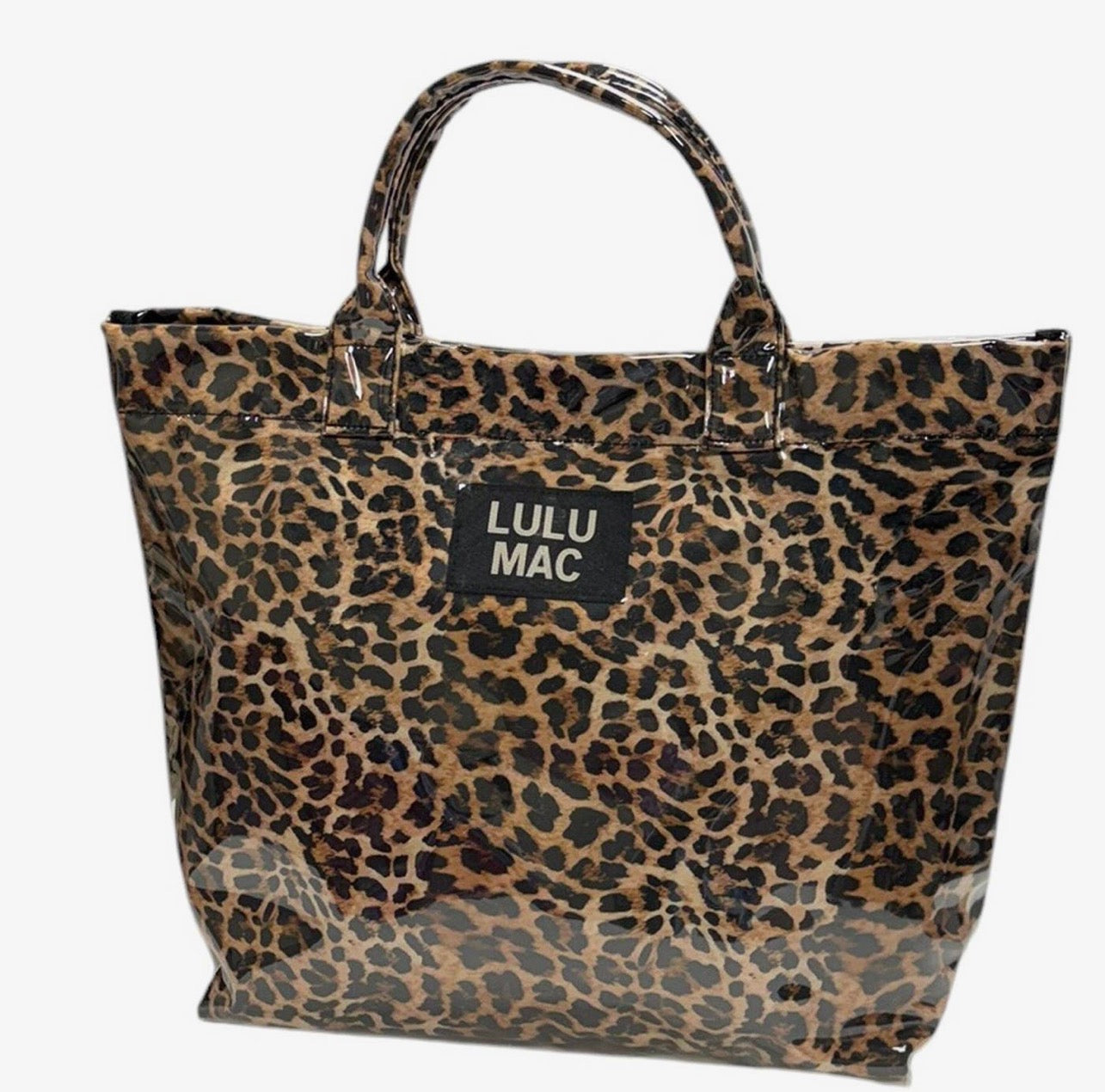 Lulu Mac leopard Tote Bag