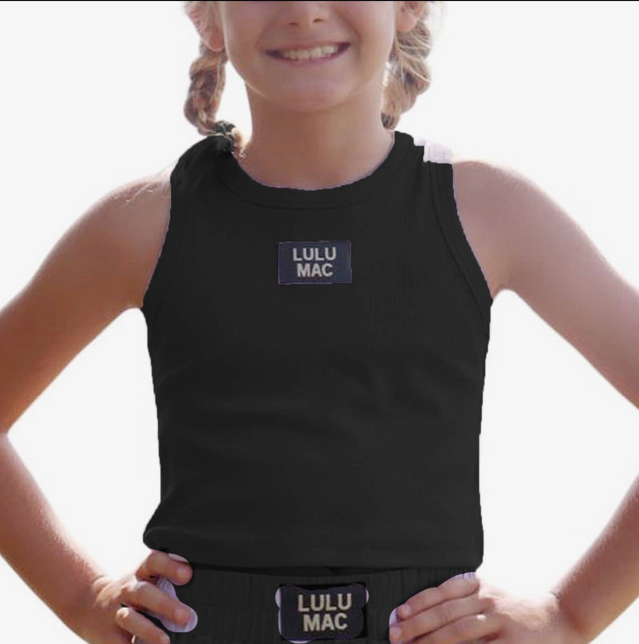 Lulu Youth Black Tank