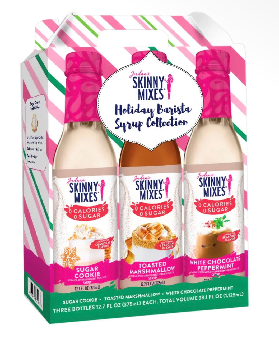 Happy Holidays Syrup Trip Holiday Coffee Syrup