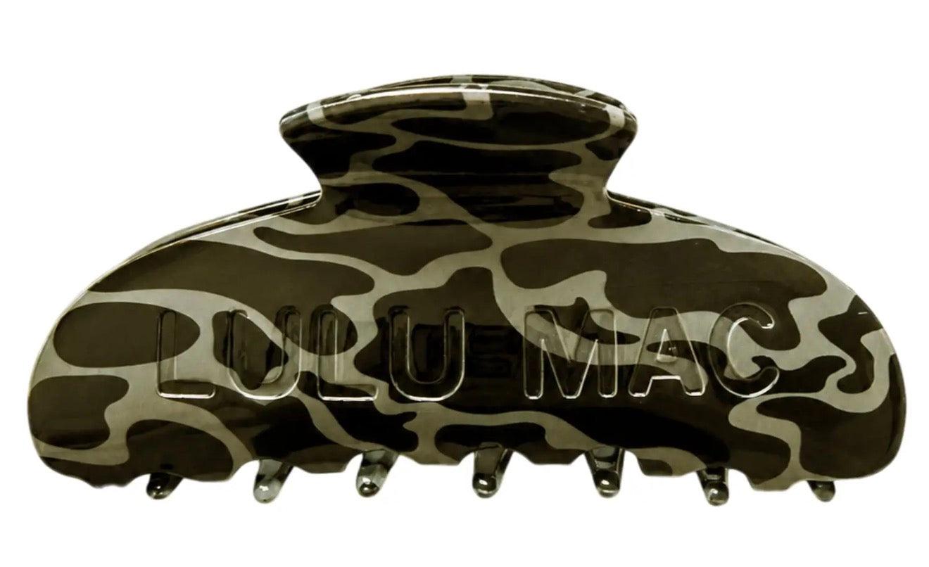 Lulu Mac Camo Black Clip