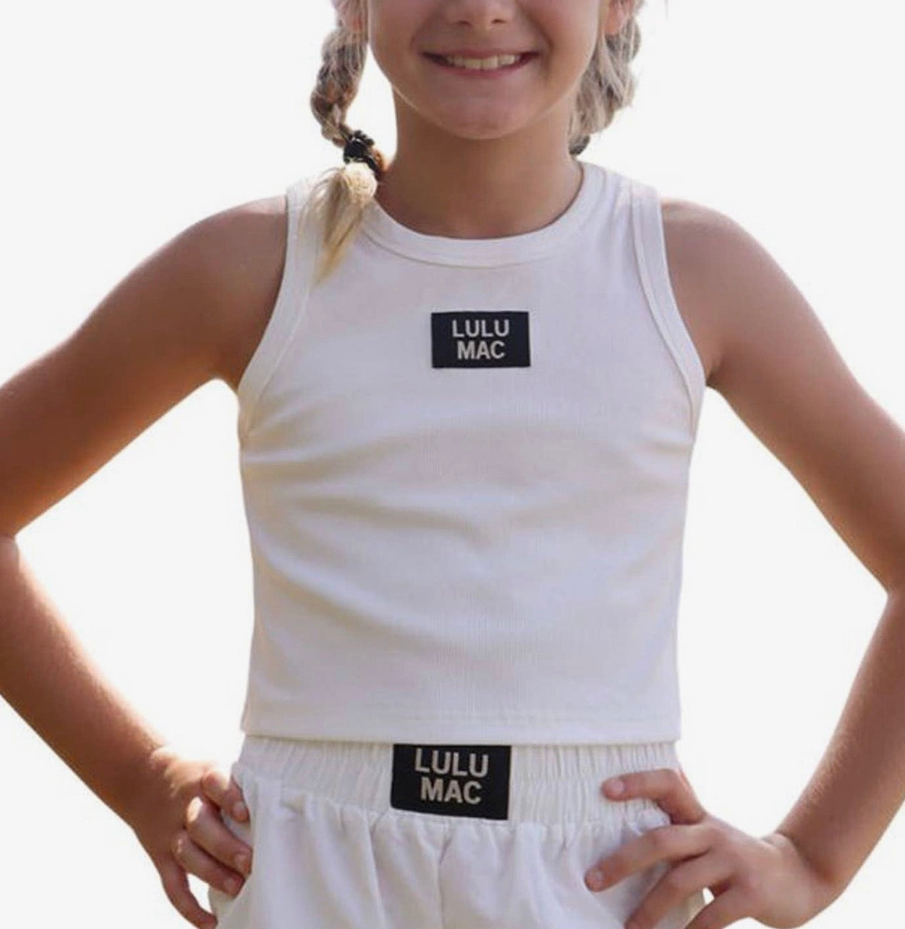 Lulu Mac White Tank