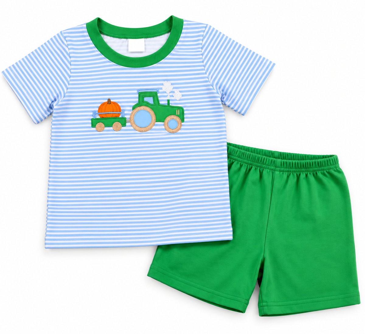 Tractor boy pumpkin Set