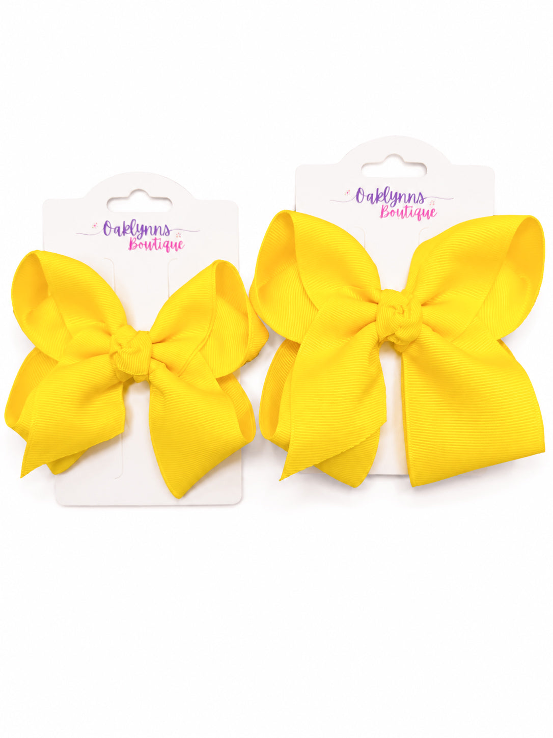 Daffodil Yellow Bow