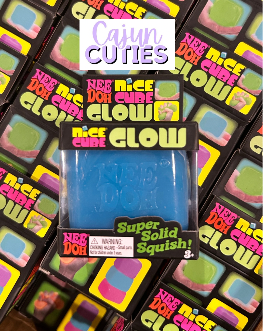 Glow-in-the-Dark Squishy Cube