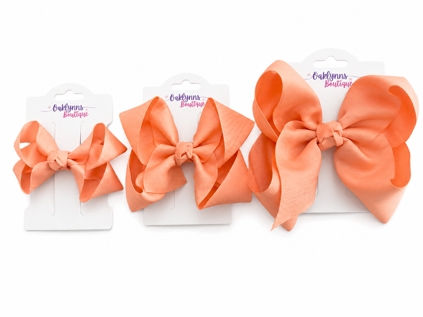 Peach Bow