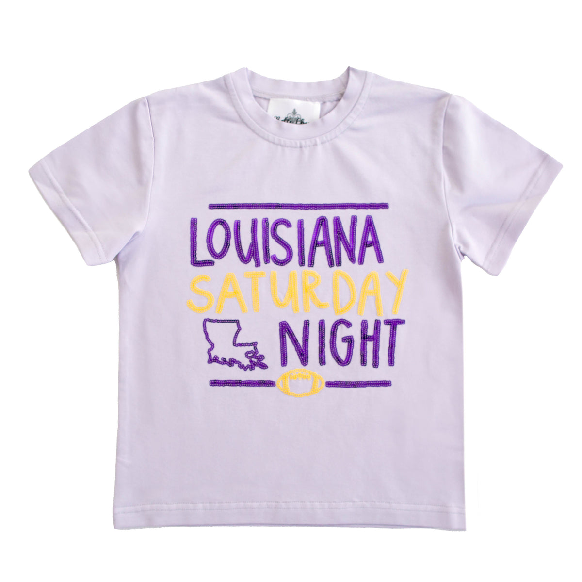 Women's Louisiana Saturday Night Sequin Shirt