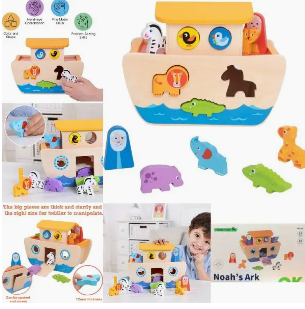 Noah’s Ark Toy Set – Faith-Filled Playtime for Little Hands