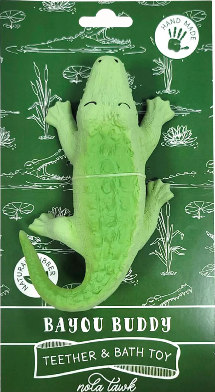 Teether & Bath Toy: Bayou Buddy