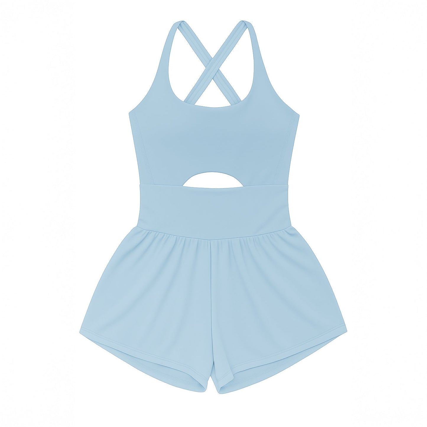 Haddie Romper - Blue