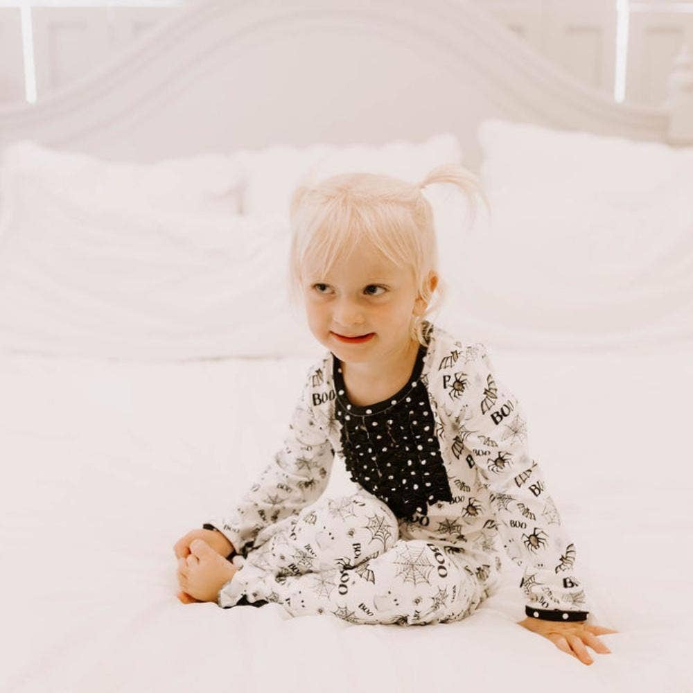 Halloween Dreams - Ruffle Buttflap Pjs - Cajun Cuties & Co