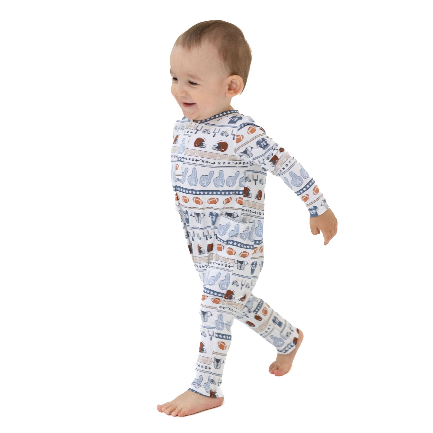 Football Stripe - Uni Romper