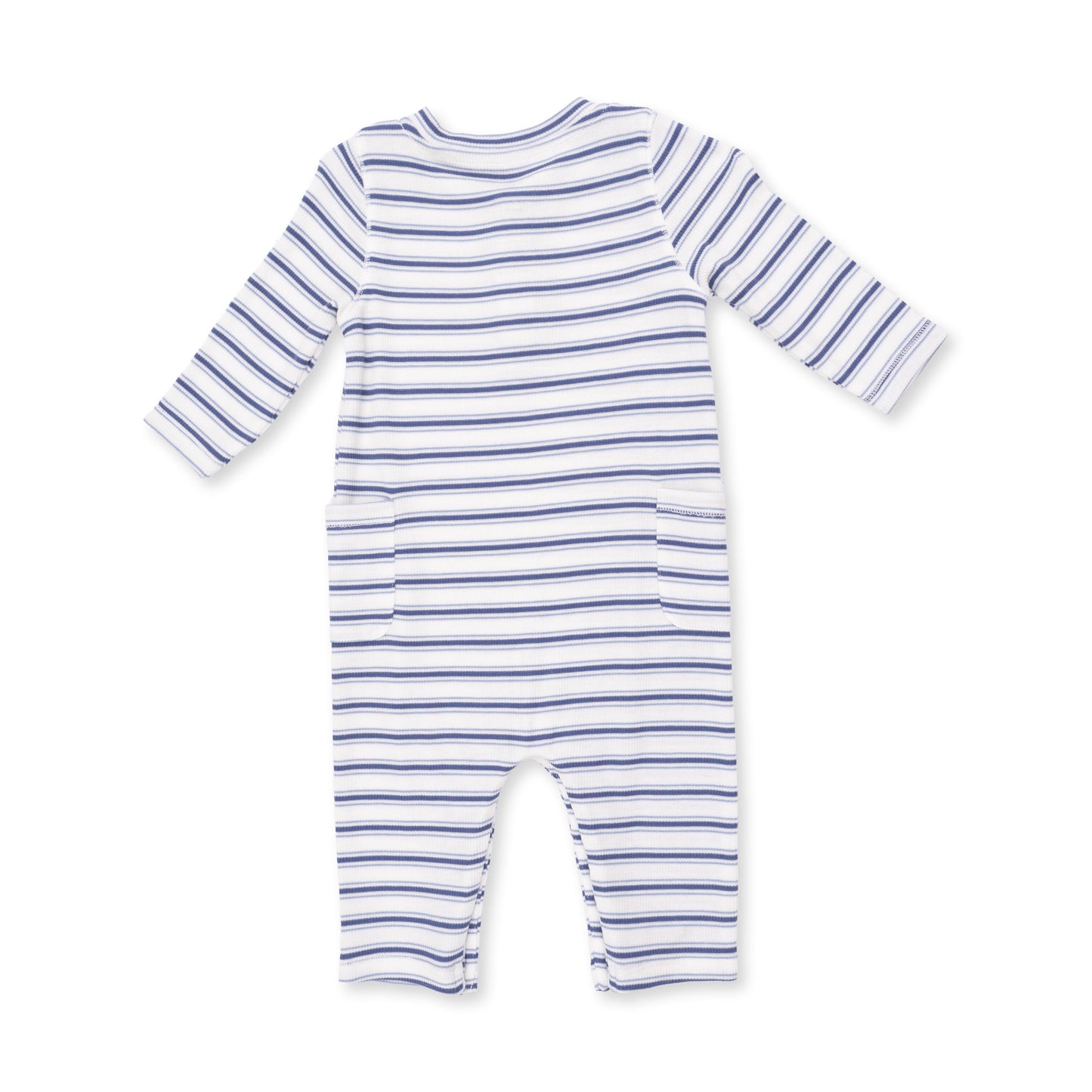Vintage Stripe Blue - Uni Romper