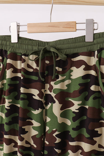 Classic Camo bamboo dad pants