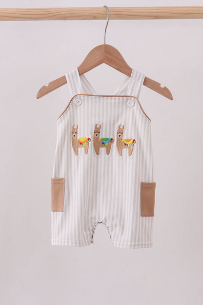 Brown alpaca embroidery jonjon