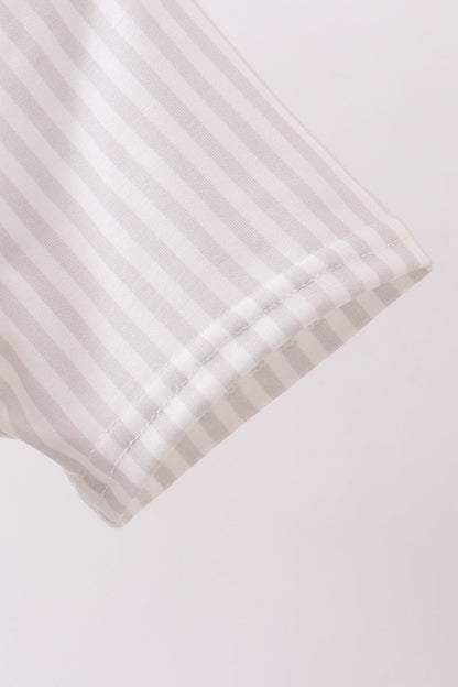 Brown alpaca embroidery top