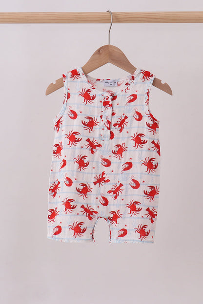 Lobster print muslin jonjon