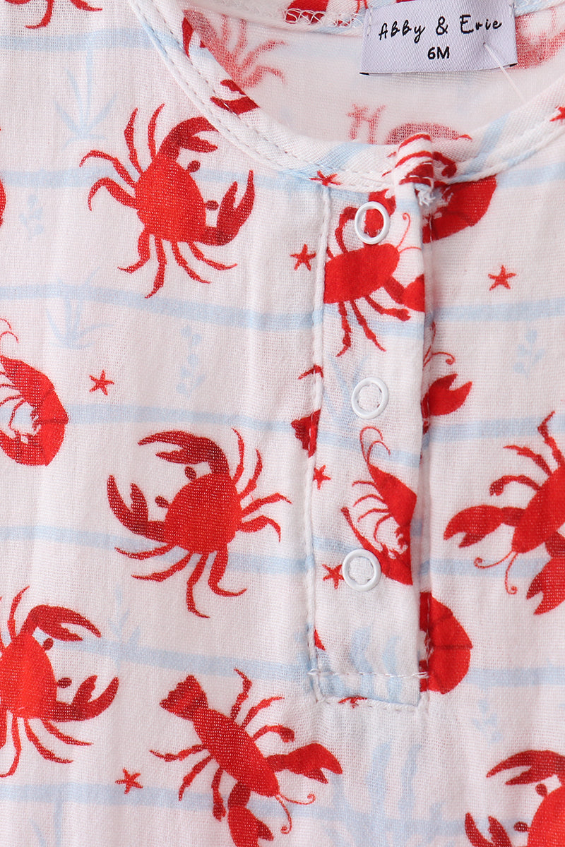 Lobster print muslin jonjon