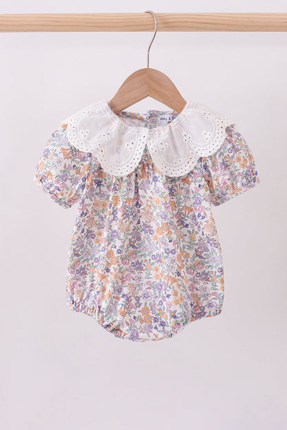 Red Floral Lace Bubble