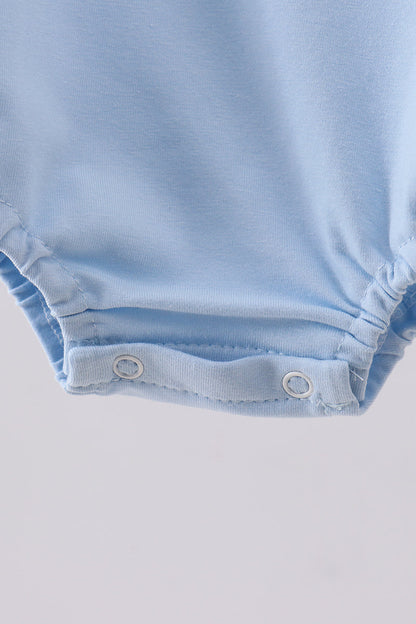 Blue engineering vehicle applique bubble