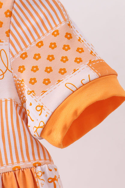 Tennessee floral checkered bamboo dress