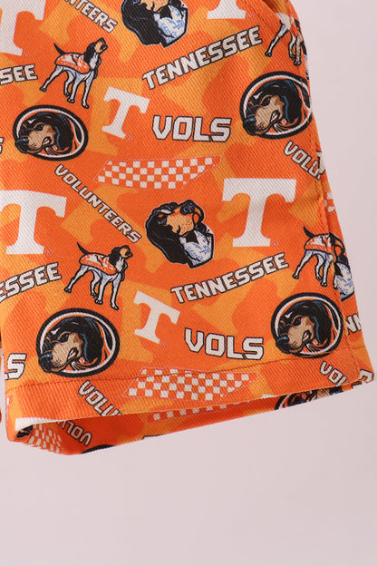 Tennessee character denim overall