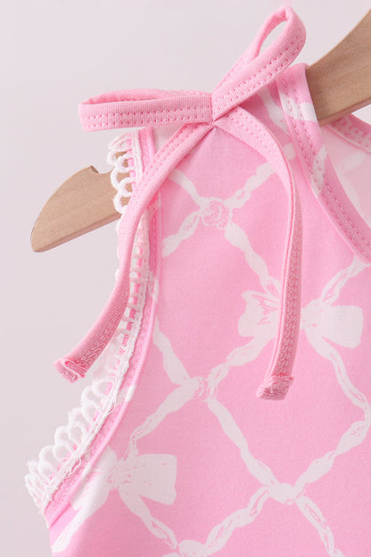 Pink Bow Set